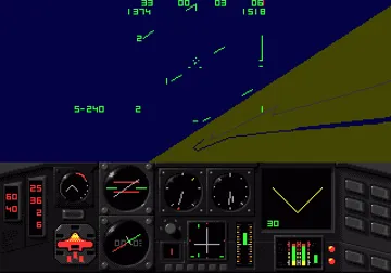 MiG-29 Fulcrum screen shot game playing